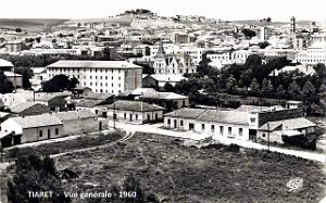 Tiaret - Vue generale en 1960